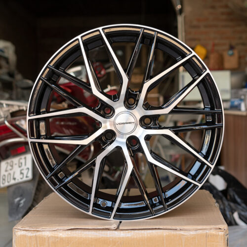 Bộ 04 Lazang oto 18 inch 5X114.3 - Mẫu 181 (Đen Phay)