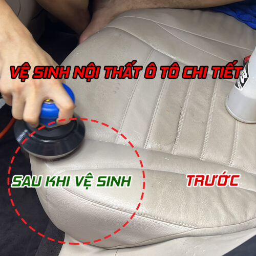 Vệ sinh nội thất xe ô tô - Bảng giá dọn nội thất ô tô chuyên nghiệp tại Hà Nội
