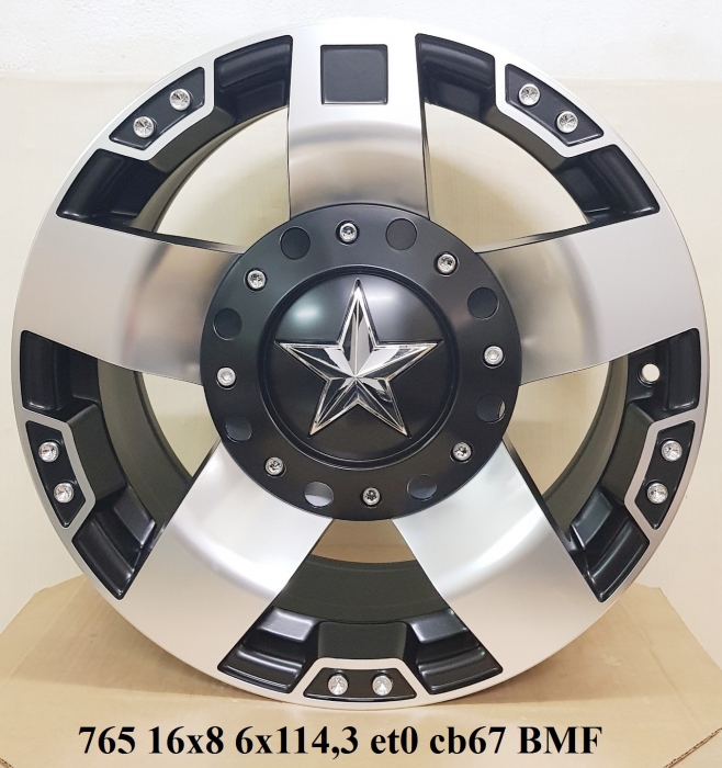 Bộ 04 Lazang ô tô 16 inch PCD 6x114.3 mẫu AZ-765