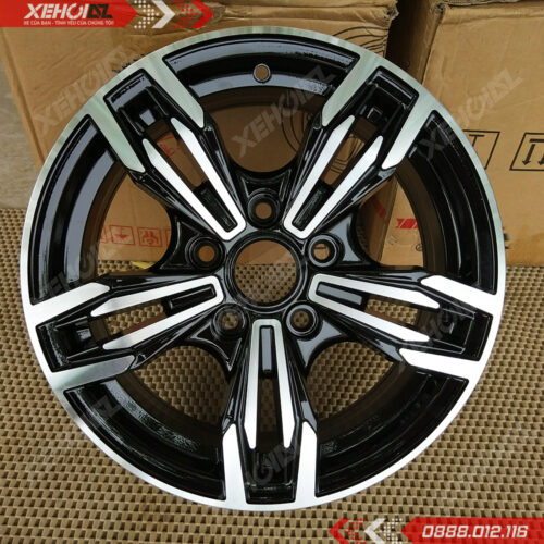 Bộ 04 Lazang ô tô 15 inch pcd 5x112 mẫu AZ-656