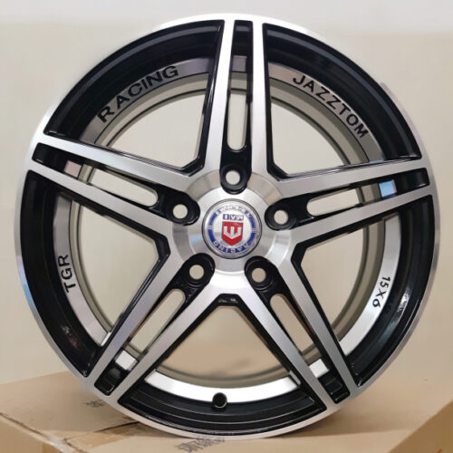 Bộ 04 Lazang ô tô 15 inch PCD 5x112 mẫu AZ-155