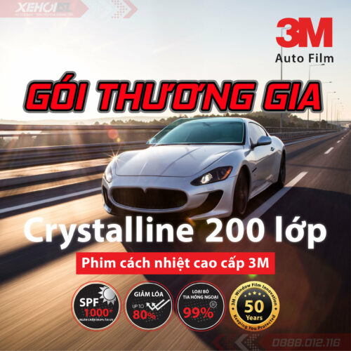 Phim cách nhiệt 3M Crystalline gói Thương gia