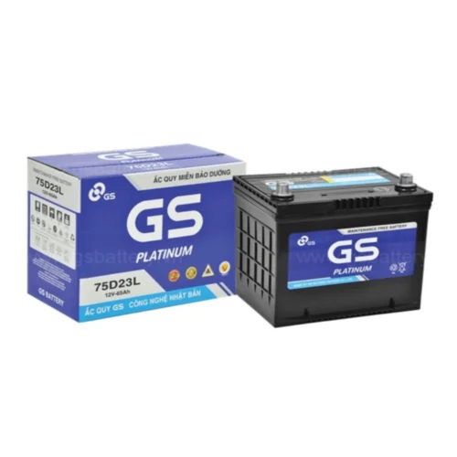 Bình ắc quy GS 12V 65AH MF 75D23L