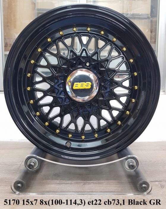 Bộ 04 Lazang ô tô 15 inch PCD 4x100 mẫu AZ-5170